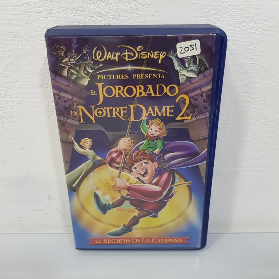 8-8-60821-1-Cine, DVD y películas Vhs El Jorobado de NotreDame 2