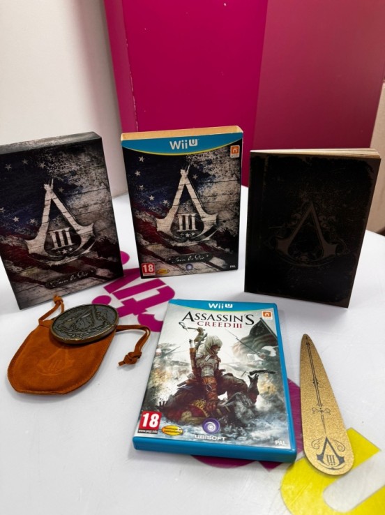 7-7-74532-1-Videojuego Edición Limitada Assassins Creed 3. Join Or Die( Pal España) 