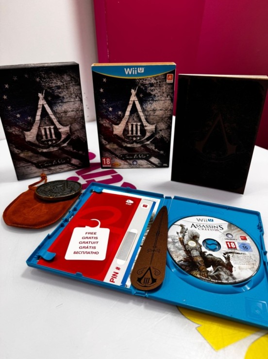 7-7-74532-3-Videojuego Edición Limitada Assassins Creed 3. Join Or Die( Pal España) 