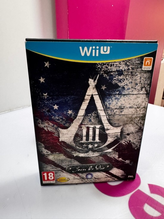 7-7-74532-4-Videojuego Edición Limitada Assassins Creed 3. Join Or Die( Pal España) 