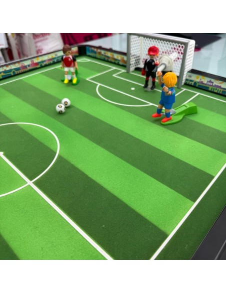 8-8-77051-5-Playmobil Airgamboys Campo De Futbol
