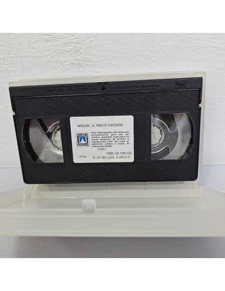 8-8-60824-2-Cine, DVD y películas Vhs Napoleon el perrito aventurero