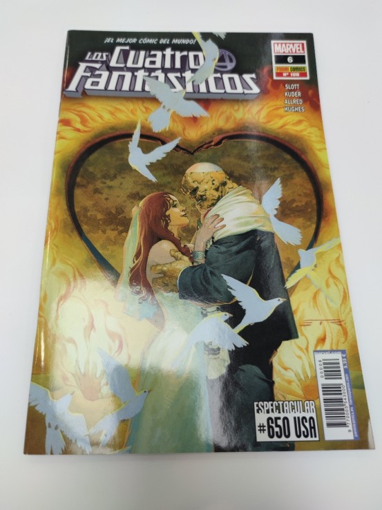 8-9-47323-1-Coleccionismo vintage MARVEL Los cuatro fantasticos No 6