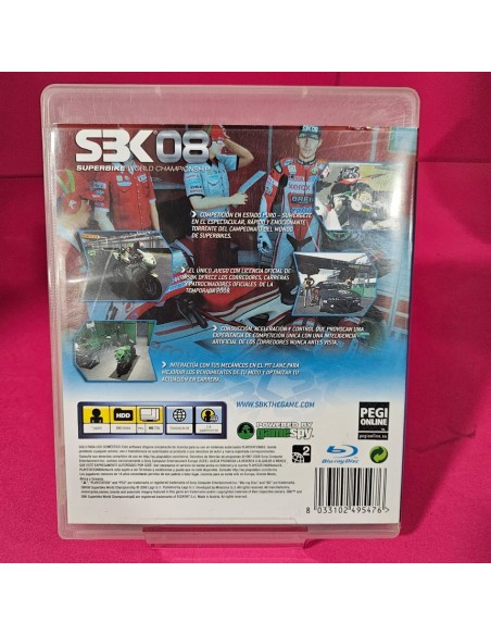 8-8-70200-5-Videojuego PS3 SBK08 Superbike World Championship