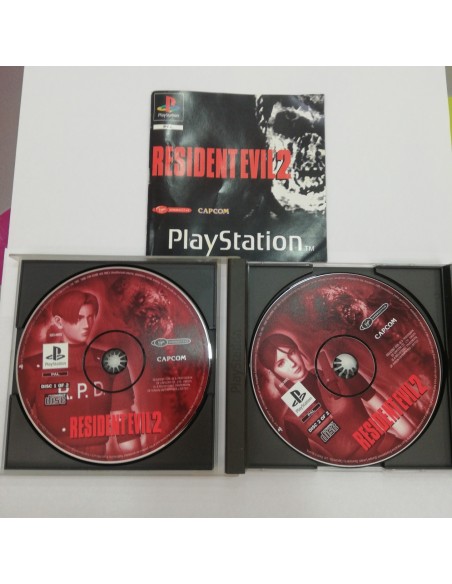 7-7-68132-4-Videojuego PS1 Resident evil 2 (FRANCES)