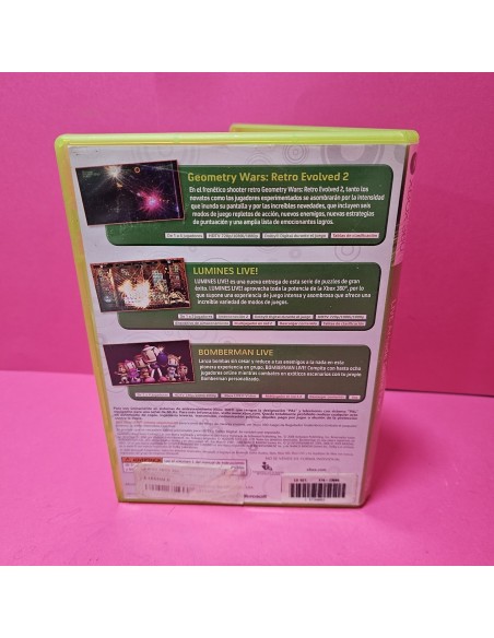 8-8-66240-3-Videojuego Xbox 360 Live Arcade Game Pack