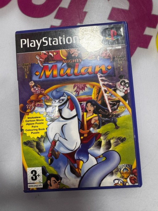 7-7-73453-1-Videojuego PS2 Mulan ps2 