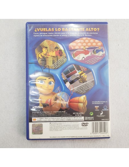 7-7-70020-2-Videojuego PS2 Bee movie game