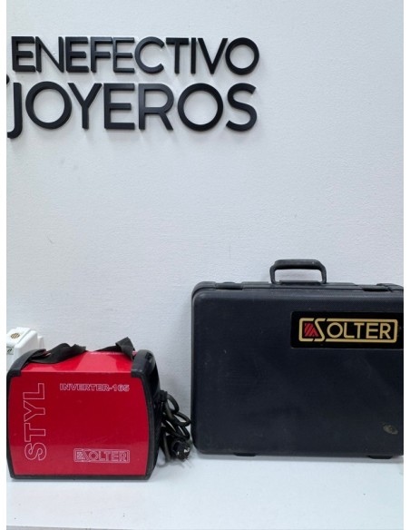 7-7-82747-1-Soldador SOLTER STYL 165 INVERTER 140AMP 4,8KVA