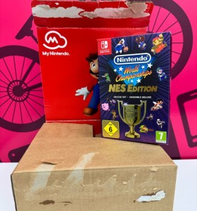 7-7-77182-1-Videojuego Nintendo Switch World Championships Nes Edition Precintado