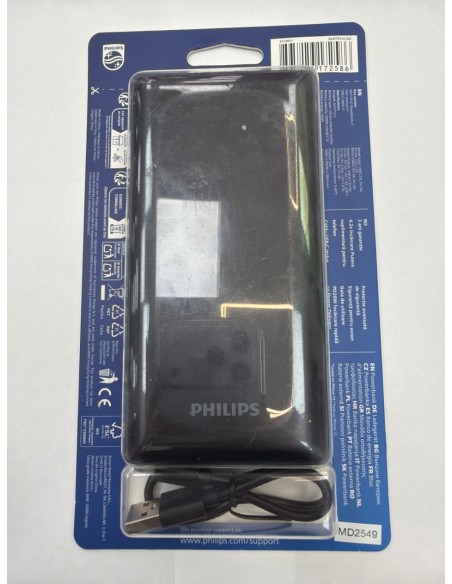 1-1-273675-1-Bateria Portatil Philips 20000mAh (Nuevo)