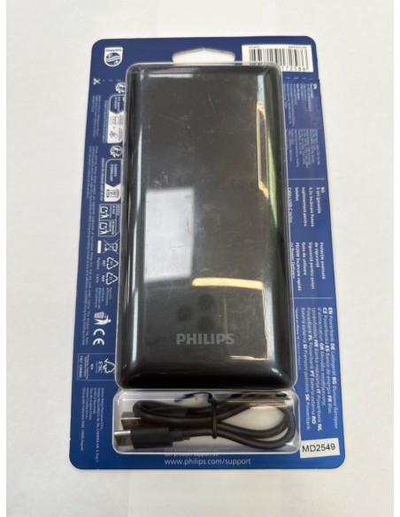 1-1-273673-1-Bateria Portatil Philips 20000mAh (Nuevo)