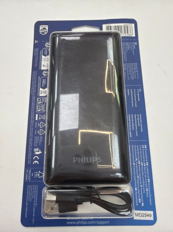 1-1-273647-1-Bateria Portatil Philips Powerbank 20000mAh (Nuevo)