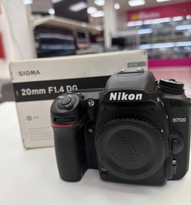 1-1-273687-1-Cámara Digital Réflex Nikon D7500 Solo Cuerpo