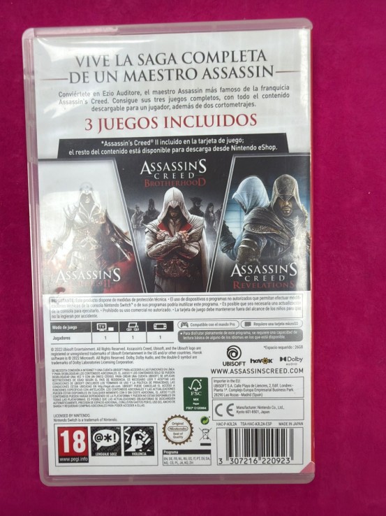 6-6-169557-3-Videojuego Nintendo Switch assassins creed the ezio collection