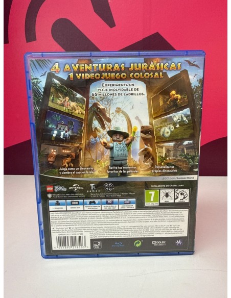 8-8-78619-3-Videojuego PS4 lego Jurassic World