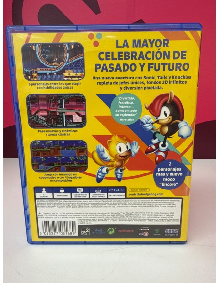 8-8-78620-3-Videojuego PS4 Sonic Mania PLUS