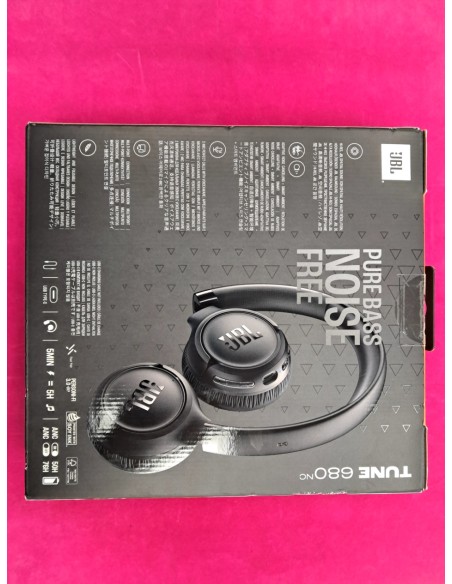 6-6-169551-2-Auriculares Diadema JBL Pure Bass Noise free (sin uso)
