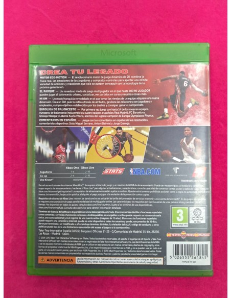 6-6-169507-2-Videojuego Xbox One NBA2K14