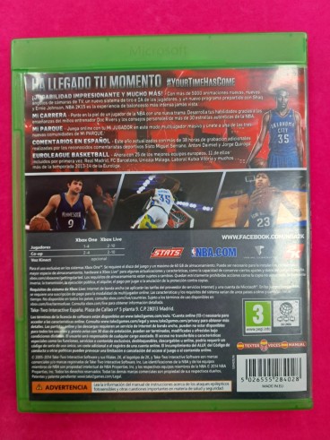 6-6-169501-2-Videojuego Xbox One NBA2K15