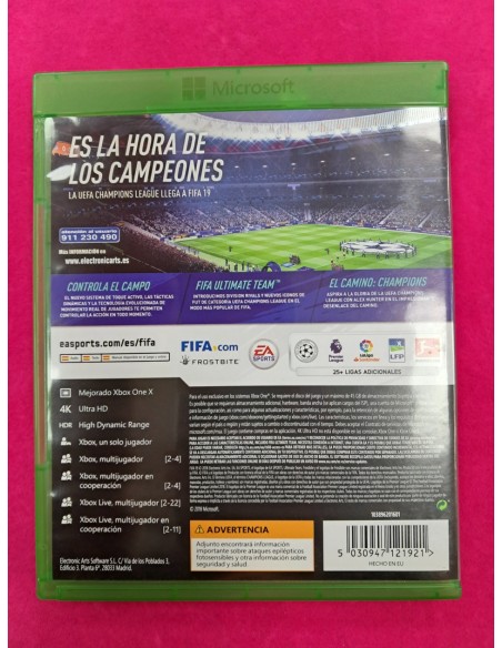 6-6-169498-2-Videojuego Xbox One FIFA 19