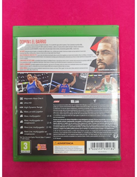 6-6-169497-2-Videojuego Xbox One NBA2K18
