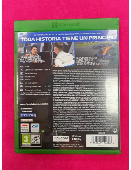 6-6-169491-2-Videojuego Xbox One F1 2021