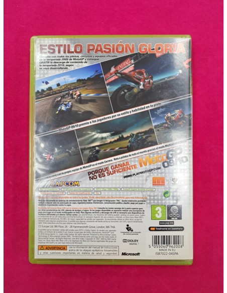 6-6-169485-2-Videojuego Xbox 360 Moto GP 09 10
