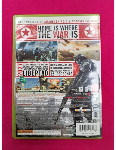 6-6-169479-2-Videojuego Xbox 360 HOMEFRONT 