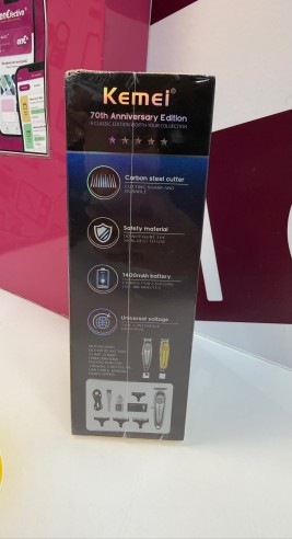 9-9-68867-3-Cortadora Pelo Kemei Professional Hair Clipper Km-1949