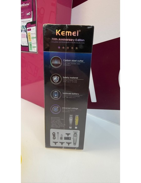 9-9-68867-3-Cortadora Pelo Kemei Professional Hair Clipper Km-1949