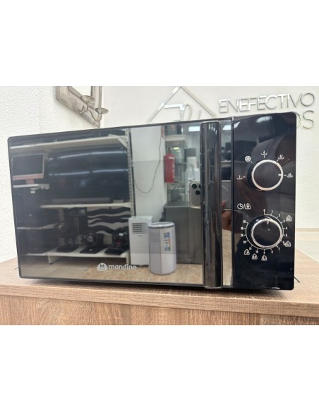 1-1-273785-1-Microondas Mandine MMO20BM-20 Negro