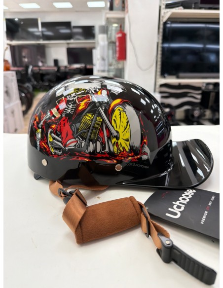 1-1-273814-1-Casco Medio Huevo Uchoose Negro Talla M 