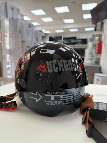 1-1-273814-2-Casco Medio Huevo Uchoose Negro Talla M 
