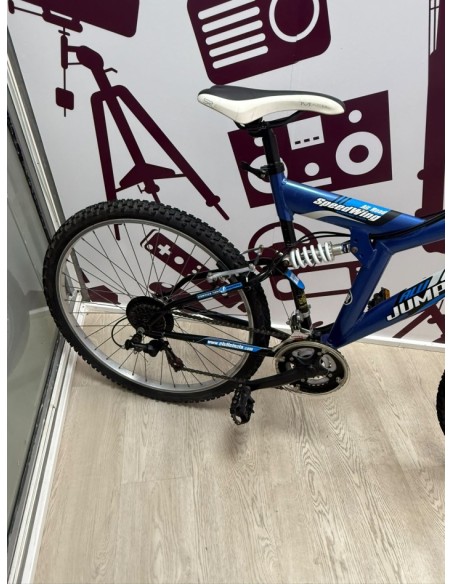 9-9-78117-5-Bicicleta Montana jumpertrek alu azul con blanco 