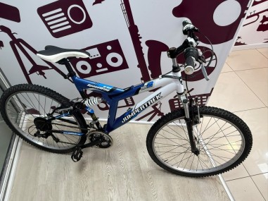 9-9-78117-6-Bicicleta Montana jumpertrek alu azul con blanco 