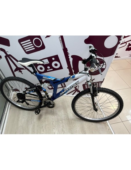 9-9-78117-6-Bicicleta Montana jumpertrek alu azul con blanco 