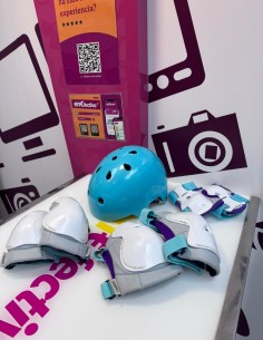 9-9-78115-1-Casco Oxelo Azul Y Protecciones 