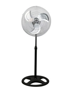1-1-273999-1-Ventilador de pie 18 45 cm 75W 3 Vel negro NUEVO 