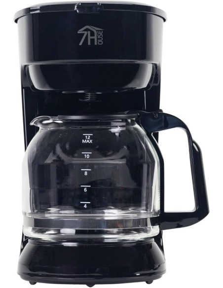 1-1-274066-1-Cafetera de goteo 12 tazas 1.8L 900w 7hause NUEVO