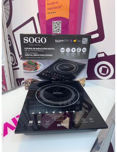 9-9-78126-1-Placa Induccion Sogo Ecook2000 (sin Uso) 