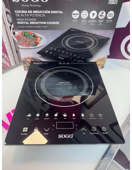 9-9-78126-2-Placa Induccion Sogo Ecook2000 (sin Uso) 