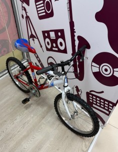 9-9-78122-1-Bicicleta Nino Mitical Cosmos 20 201 Roja Y Blanca  2
