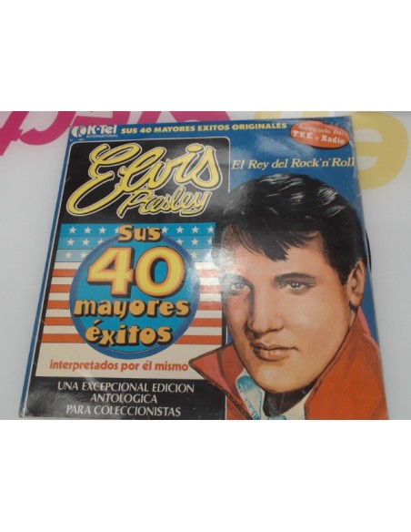 1-1-274143-1-Vinilo Elvis Presley Sus 40 Mayores Exitos 