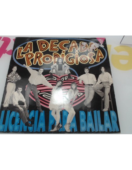 1-1-274127-1-Vinilo La Decada Prodigiosa Licencia Para Bailar