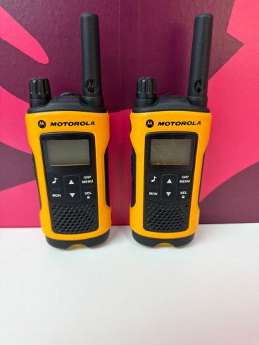 8-8-78714-3-Walkie talkie Motorola TLKR T80 2 unidades
