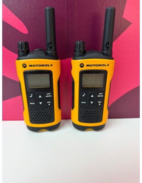 8-8-78714-3-Walkie talkie Motorola TLKR T80 2 unidades