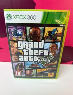 8-8-78753-1-Videojuego Xbox 360 Grand Theft Auto V Five