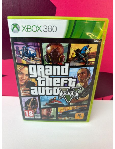 8-8-78753-1-Videojuego Xbox 360 Grand Theft Auto V Five