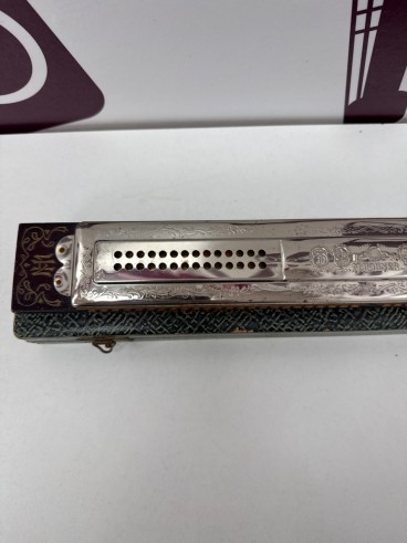 8-8-78789-2-Armonica M Hohner Marine Band Echo Tremolo 